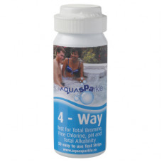AquaSPArkle - 4-Way Chlorine/Bromine Test Strips